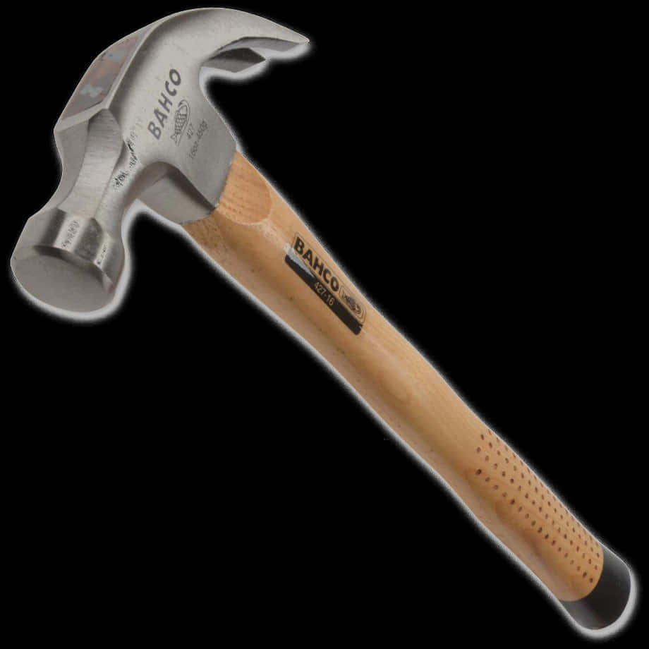 Claw Hammer Tool Bahco Brand PNG