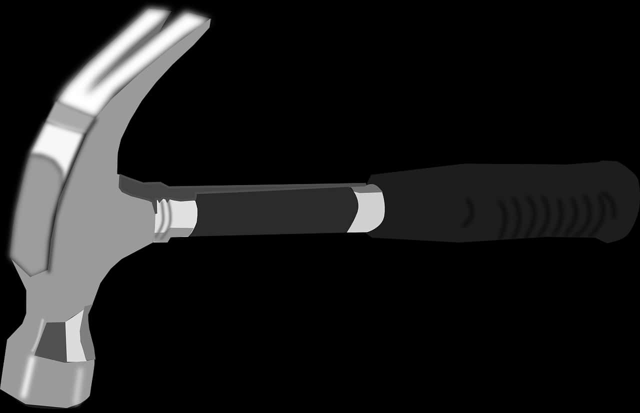 Claw Hammer Tool Graphic PNG