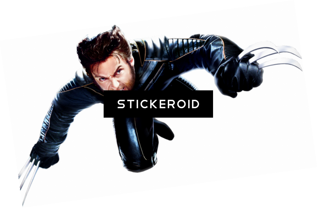 Clawed Superhero Action Pose PNG