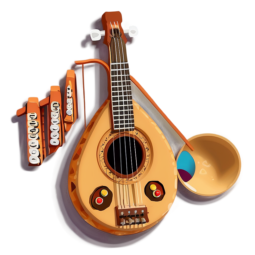 Clay Musical Instruments Png 27 PNG