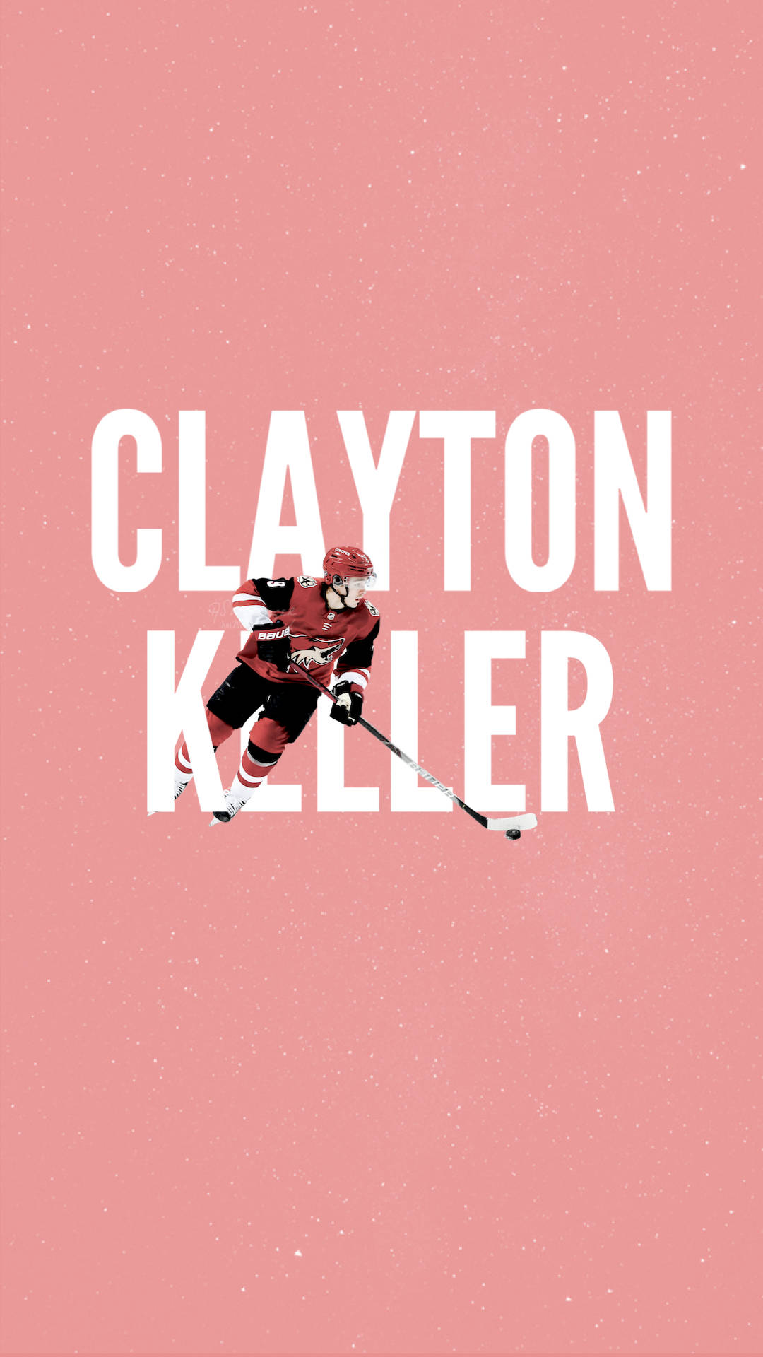 Claytonkeller Pastel Namn Konst Wallpaper