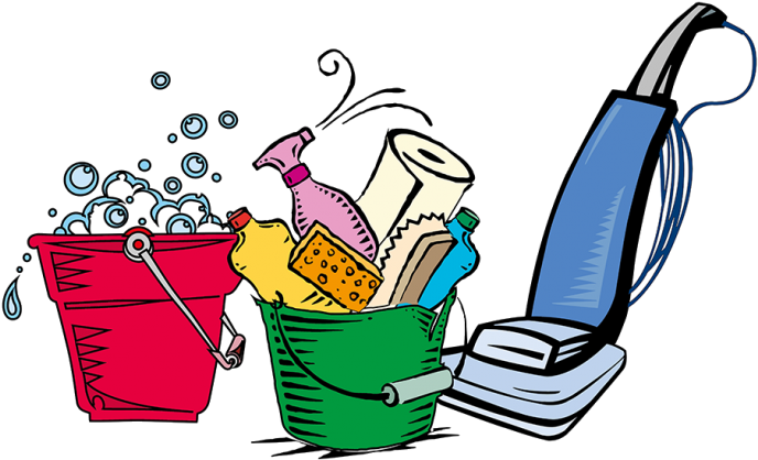 Cleaning Suppliesand Equipment Illustration PNG