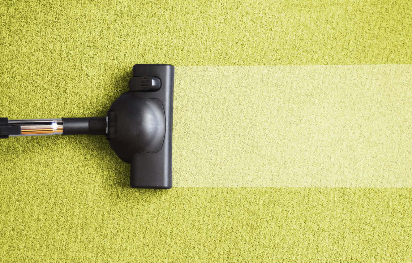 Cleaning Vacuum Yellow Carpet Wallpaper