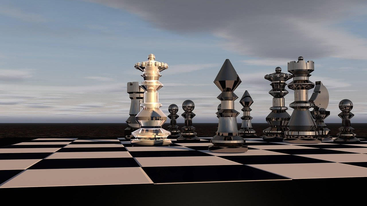Clear Aesthetic Chess Board