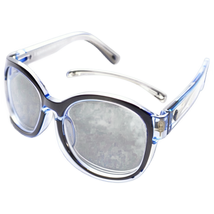 Clear Bifocal Glasses Png Crq PNG