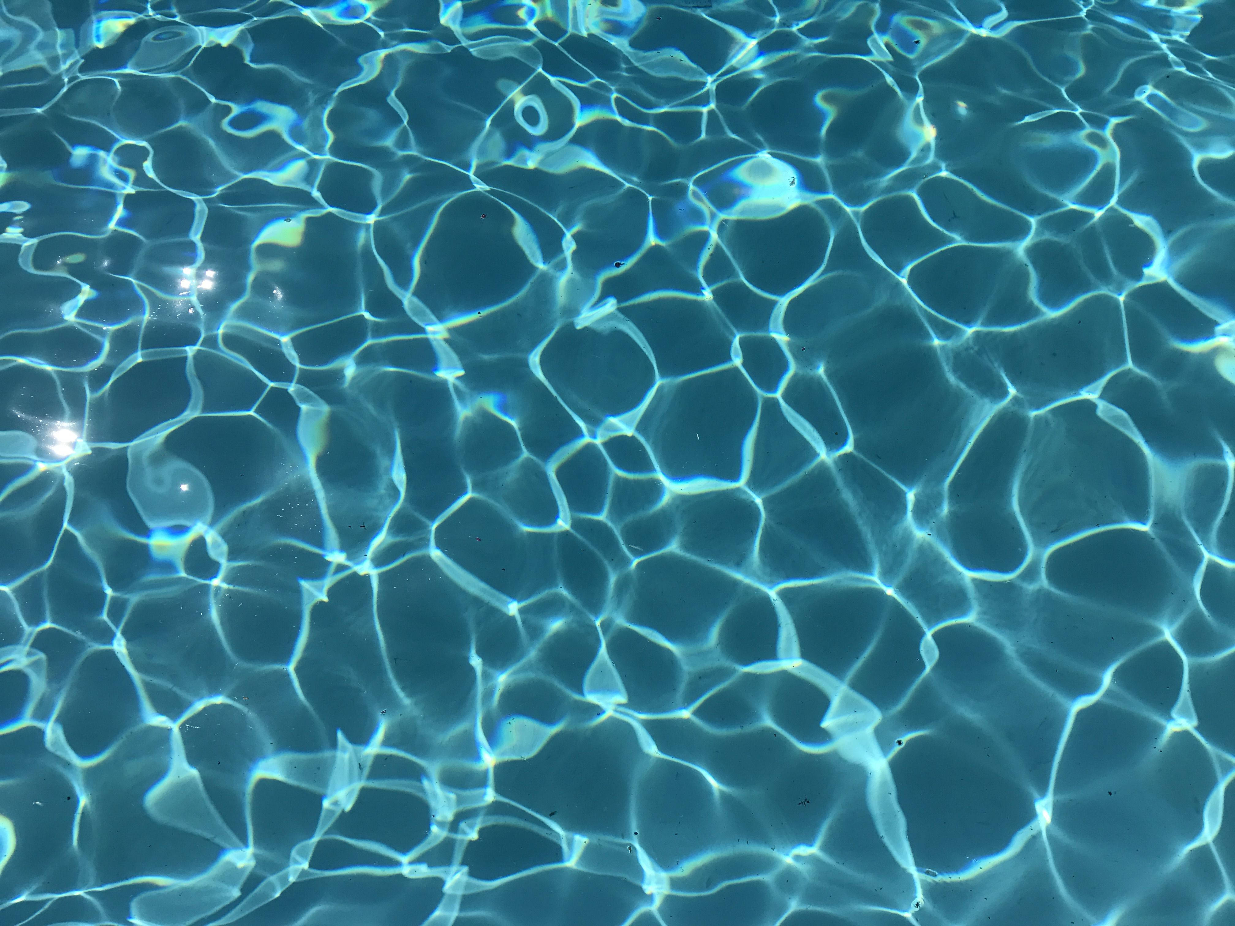 Clear Blue Pool Blue Aesthetic Tumblr Wallpaper