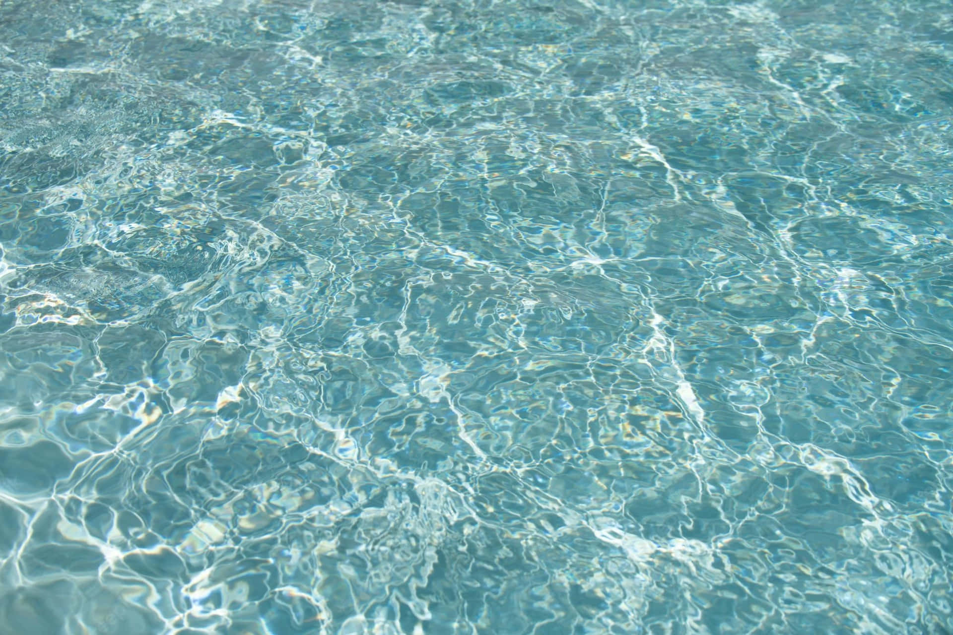 Clear Blue Pool Water Wallpaper