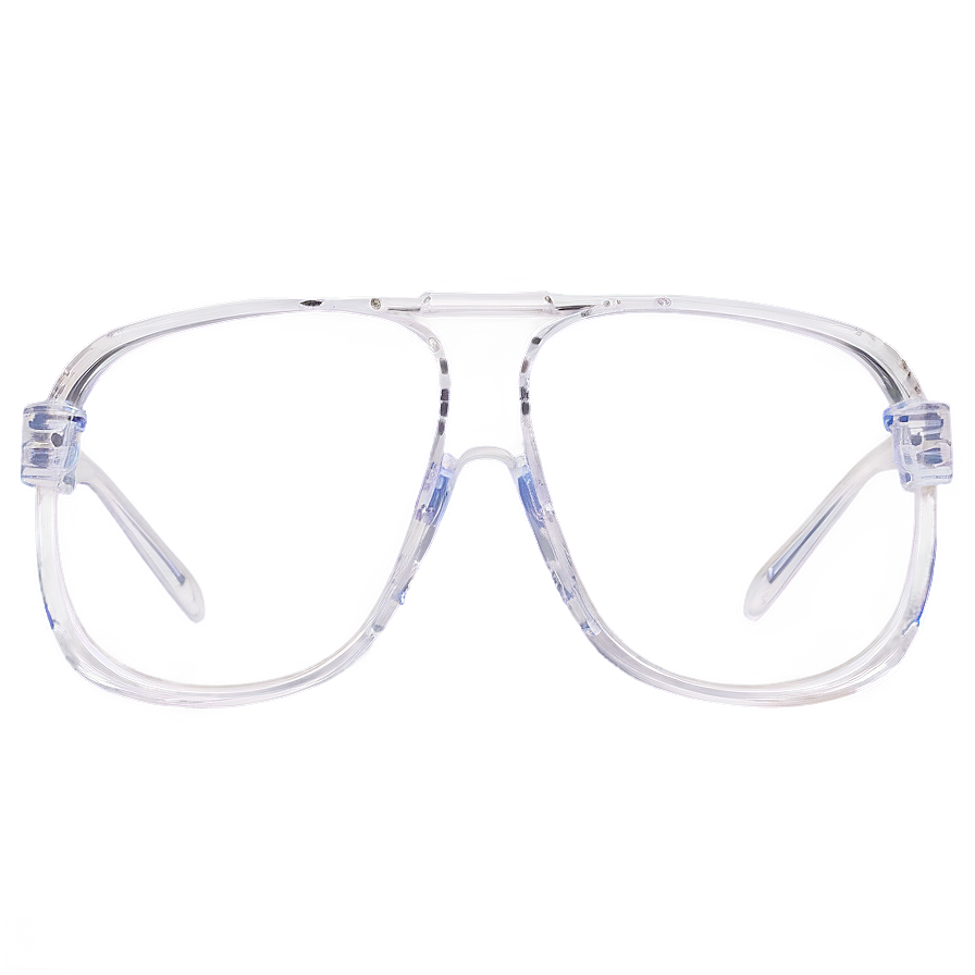 Clear Gaming Glasses Png 06132024 PNG