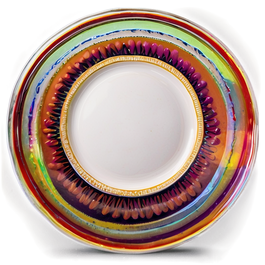 Clear Glass Dessert Plates Png 8 PNG