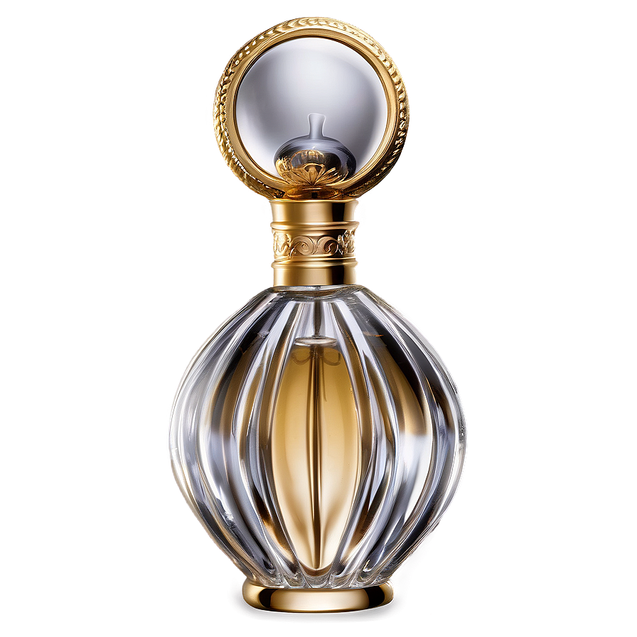 Clear Glass Perfume Bottle Png 06212024 PNG