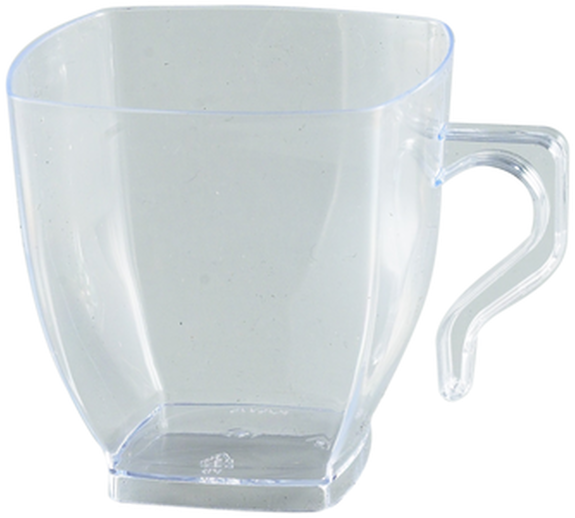 Clear Glass Tea Cup PNG