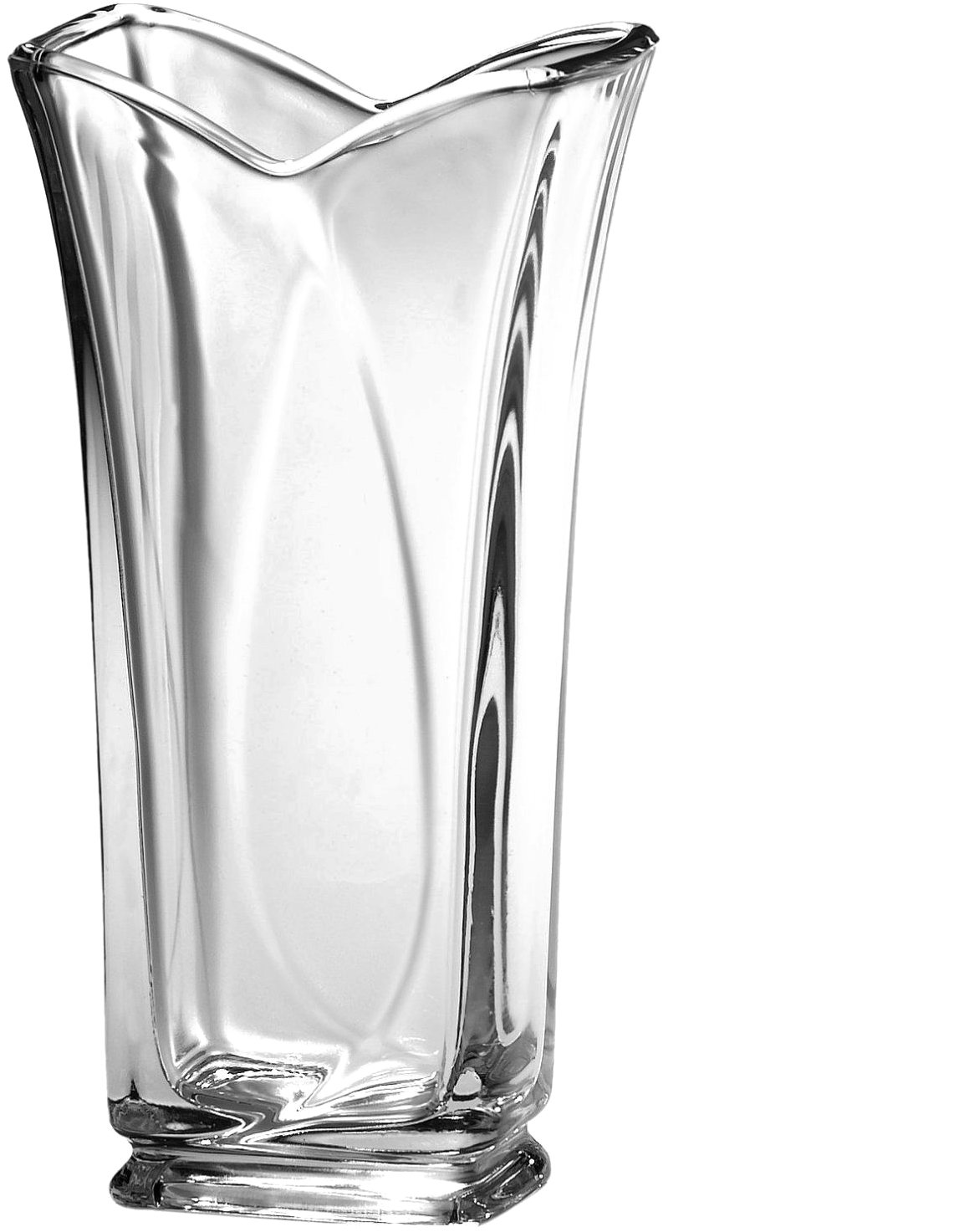 Clear Glass Vase Transparent Background PNG