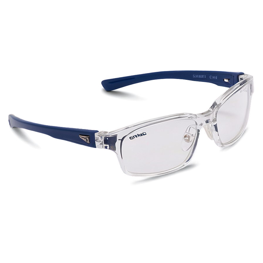 Clear Low Bridge Glasses Png 06132024 PNG