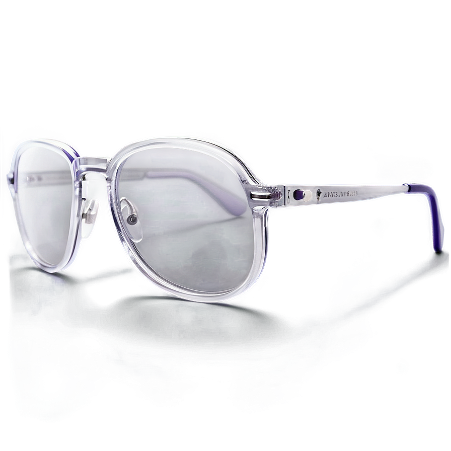 Clear Low Bridge Glasses Png Kff79 PNG