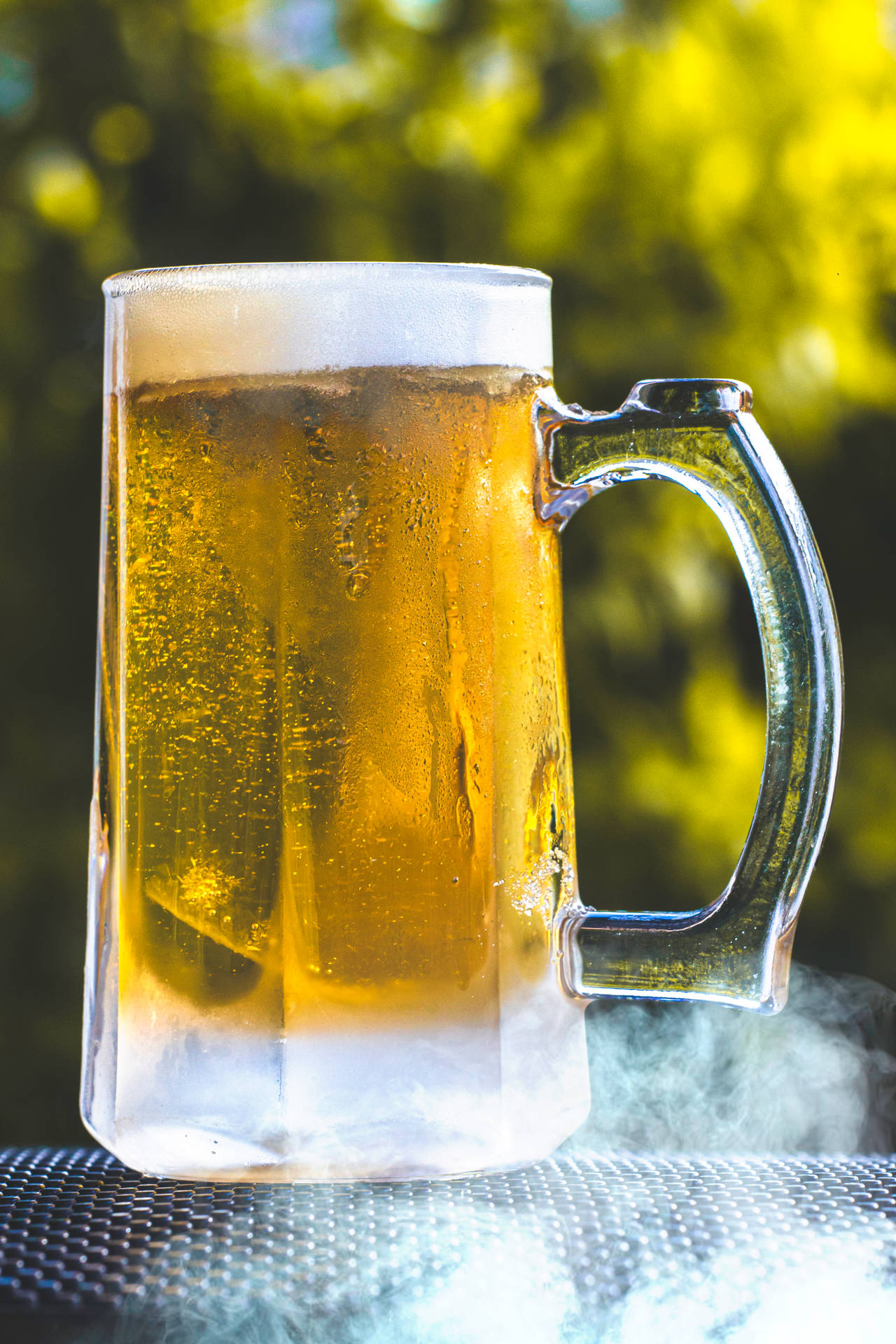 Clear Mug With Beer