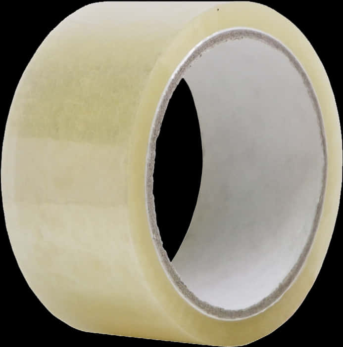 Clear Packing Tape Roll PNG