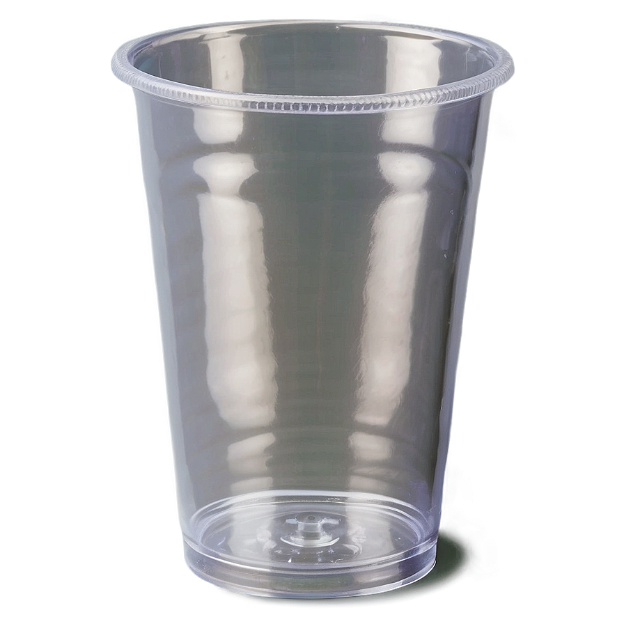 Clear Plastic Cup Png 06132024 PNG