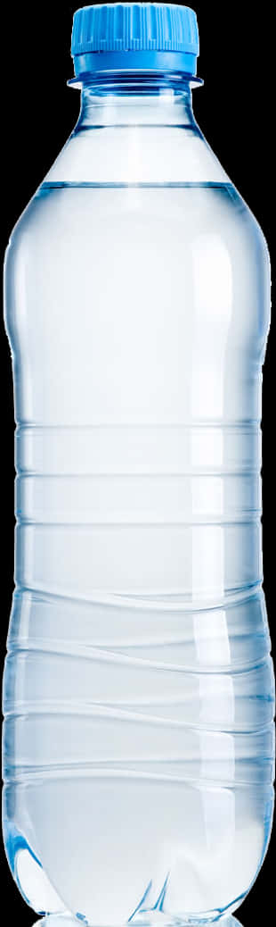 Clear Plastic Water Bottle Isolated PNG