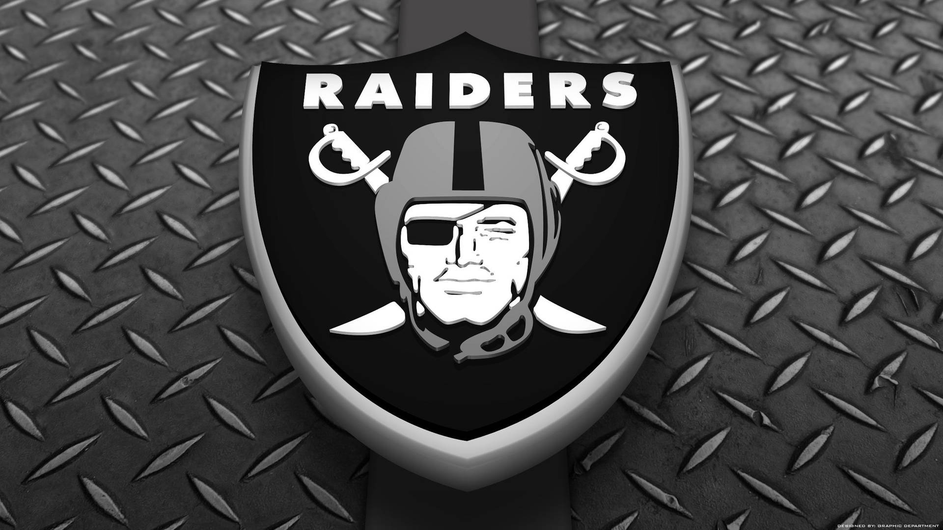 Clear Raiders' Logo Poster