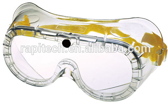 Clear Safety Goggles Industrial Protection PNG