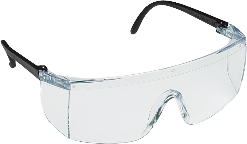 Clear Safety Goggles Product Image PNG