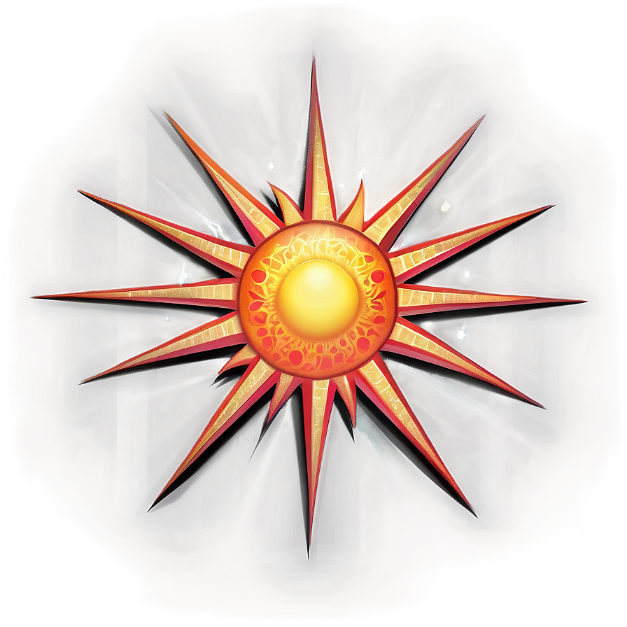 Clear Sun Illustration Png 05252024 PNG