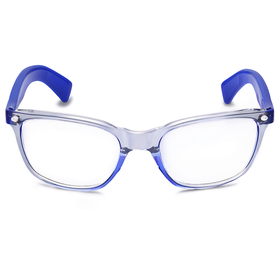 Clear Thin Frame Glasses Png 06132024 PNG