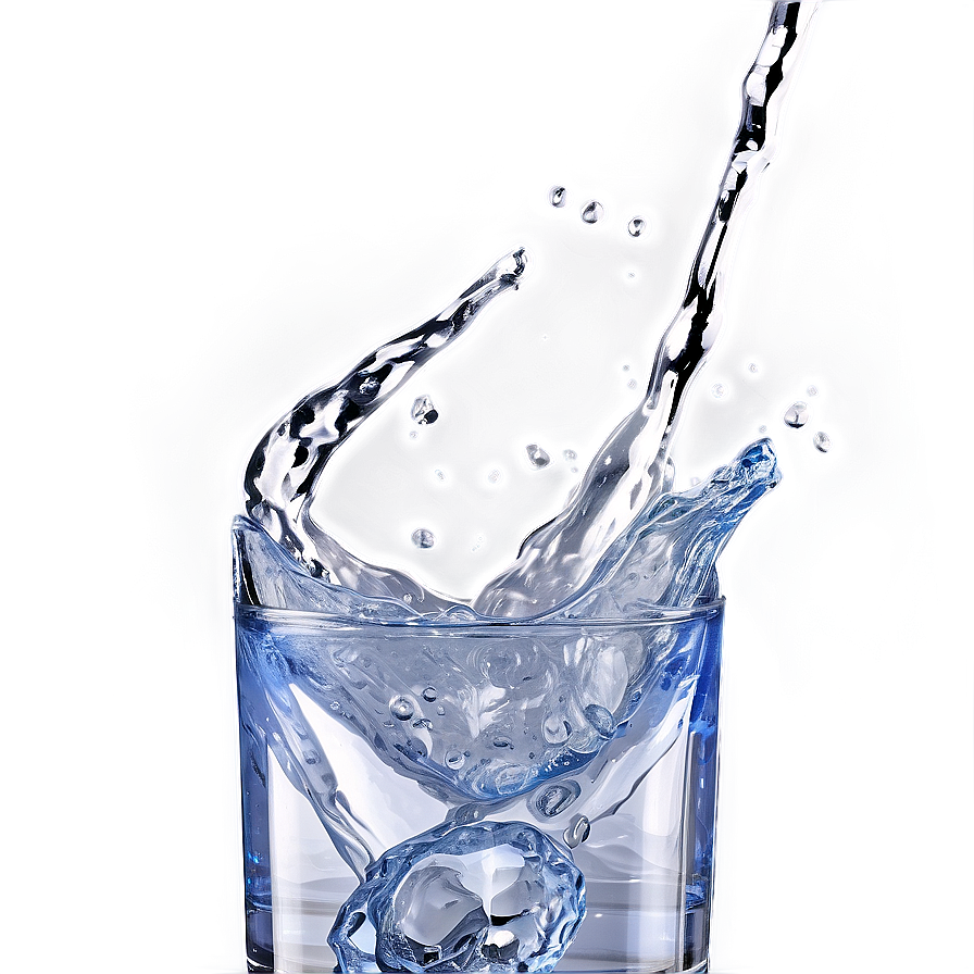 Clear Vodka Splash Png 05242024 PNG