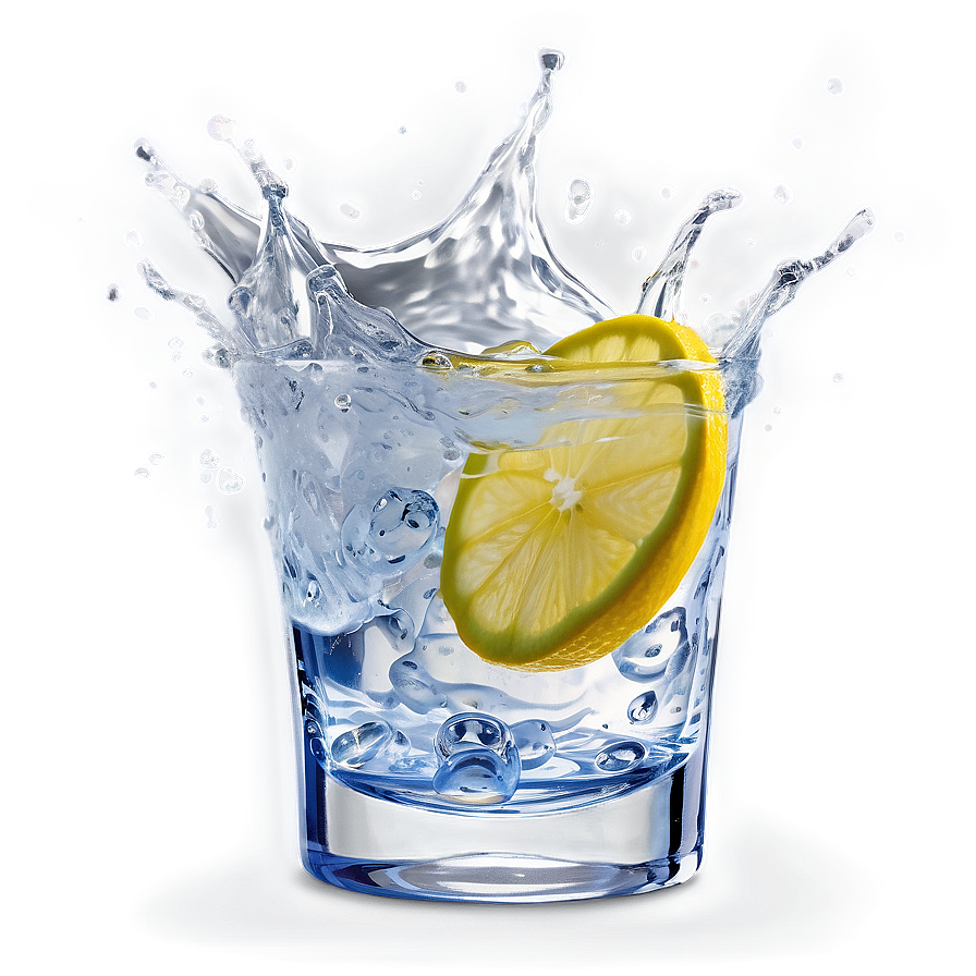 Clear Vodka Splash Png Cvf43 PNG