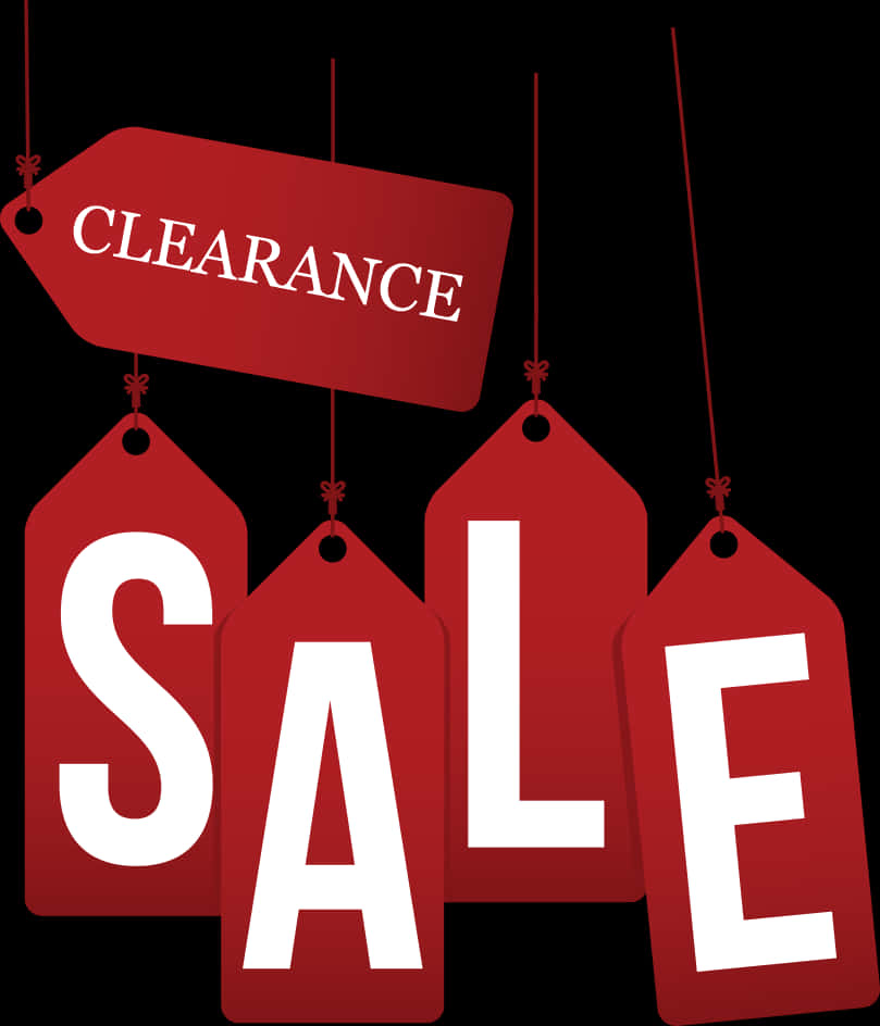 Clearance Sale Tags Graphic PNG