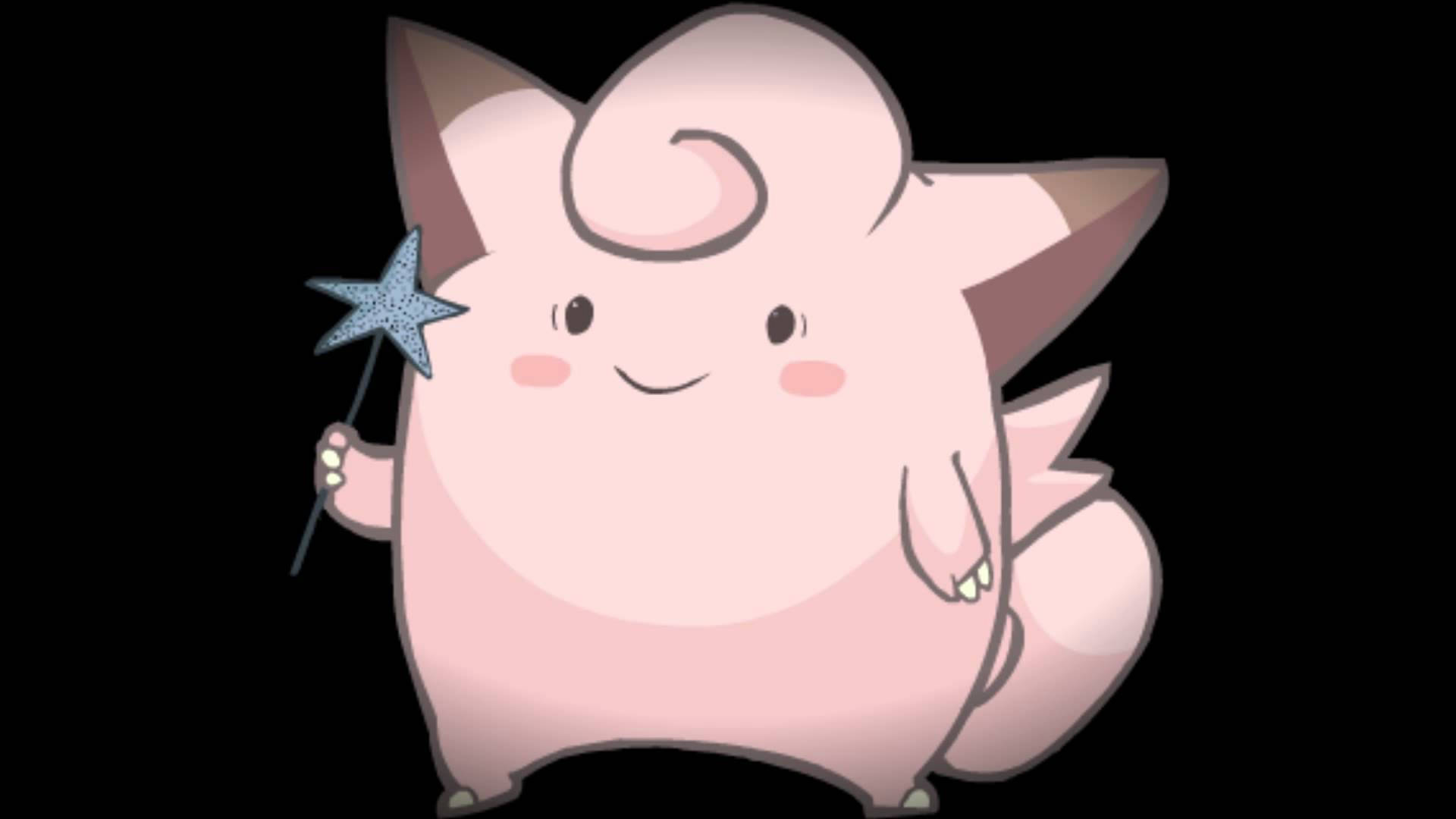 Clefairy With Wand Wallpaper