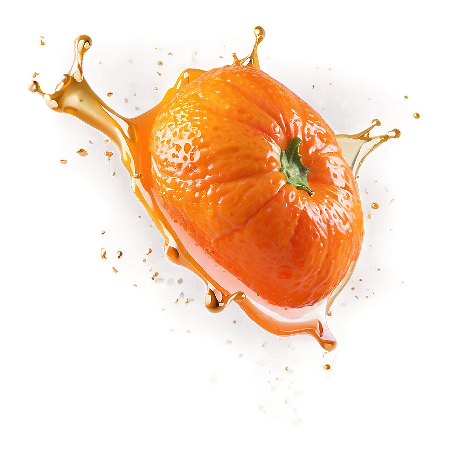 Clementine Splash Effect Png Mck PNG