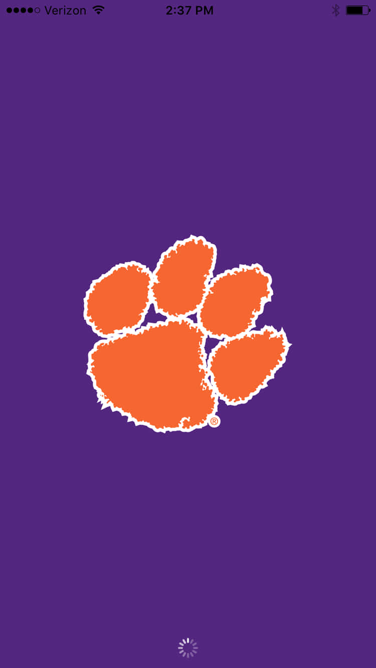 Represent your favorite team, Clemson, with this awesome Clemson iPhone wallpaper. Wallpaper