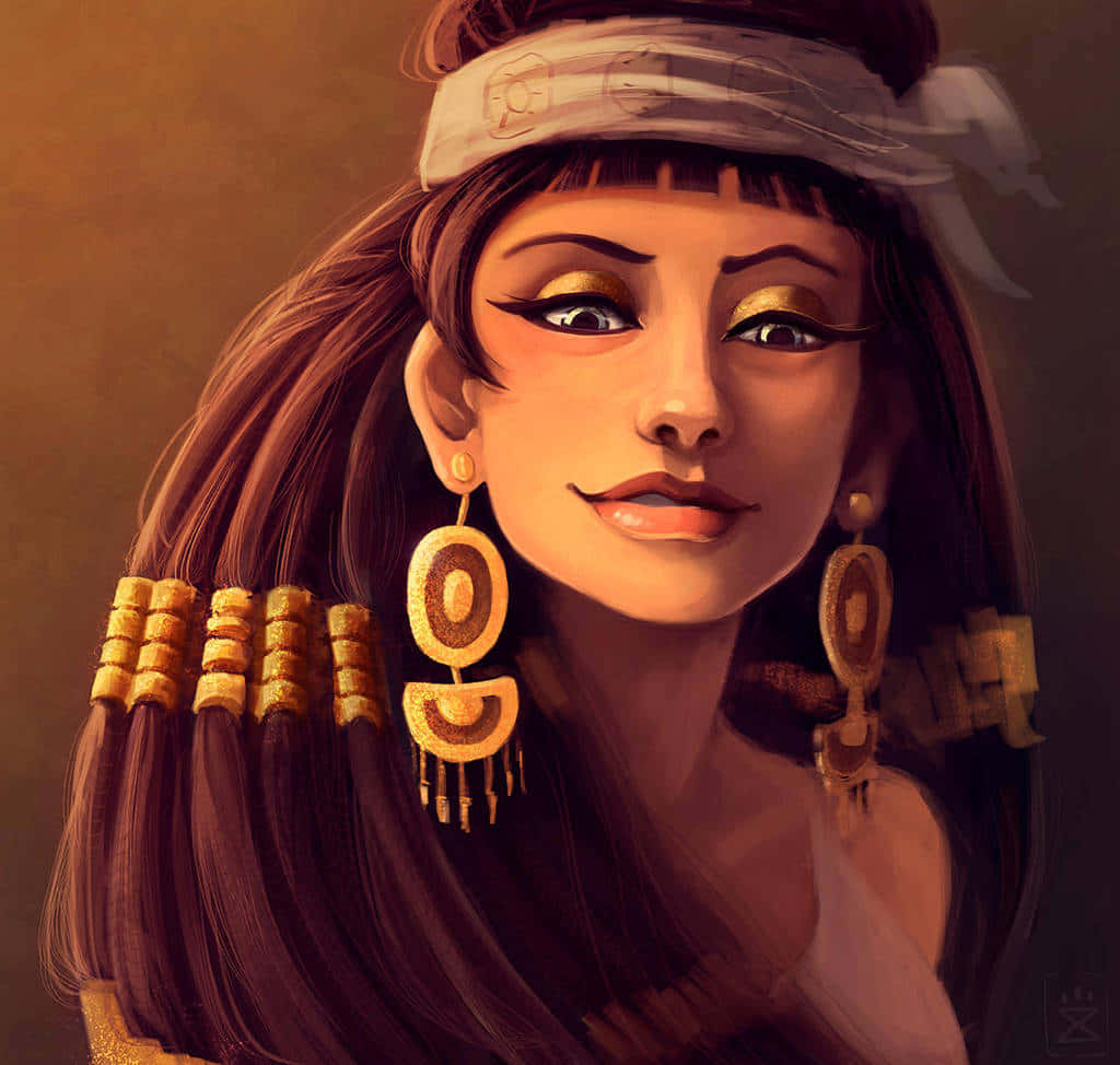 Queen Cleopatra, a powerful leader of the ancient world