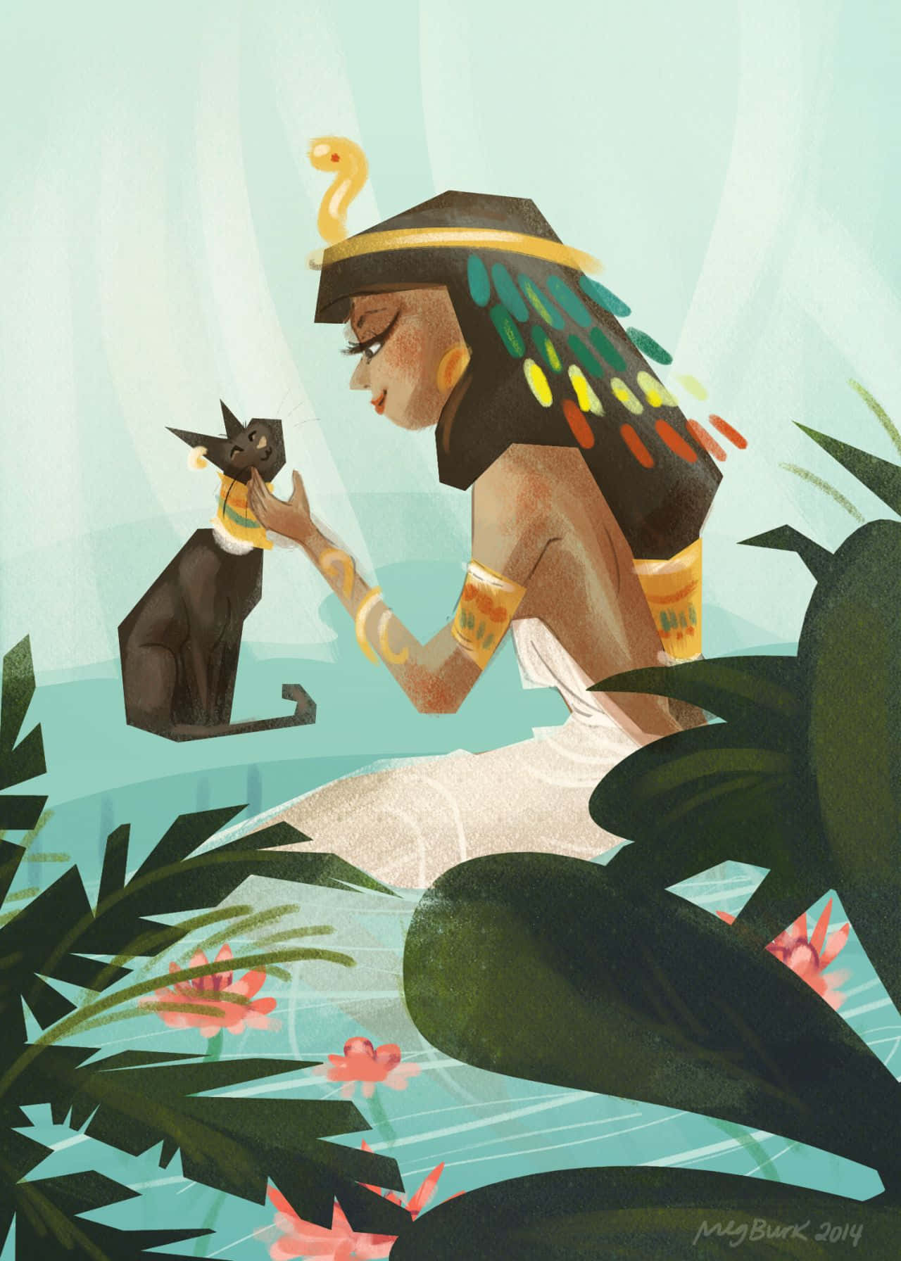 Denlegendariska Drottningen Cleopatra Vi Av Egypten
