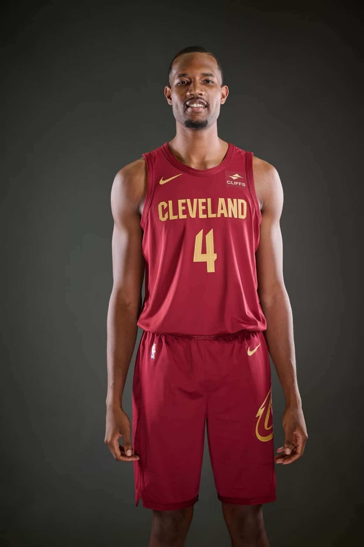 Cleveland Basketball Player Number4 Wallpaper