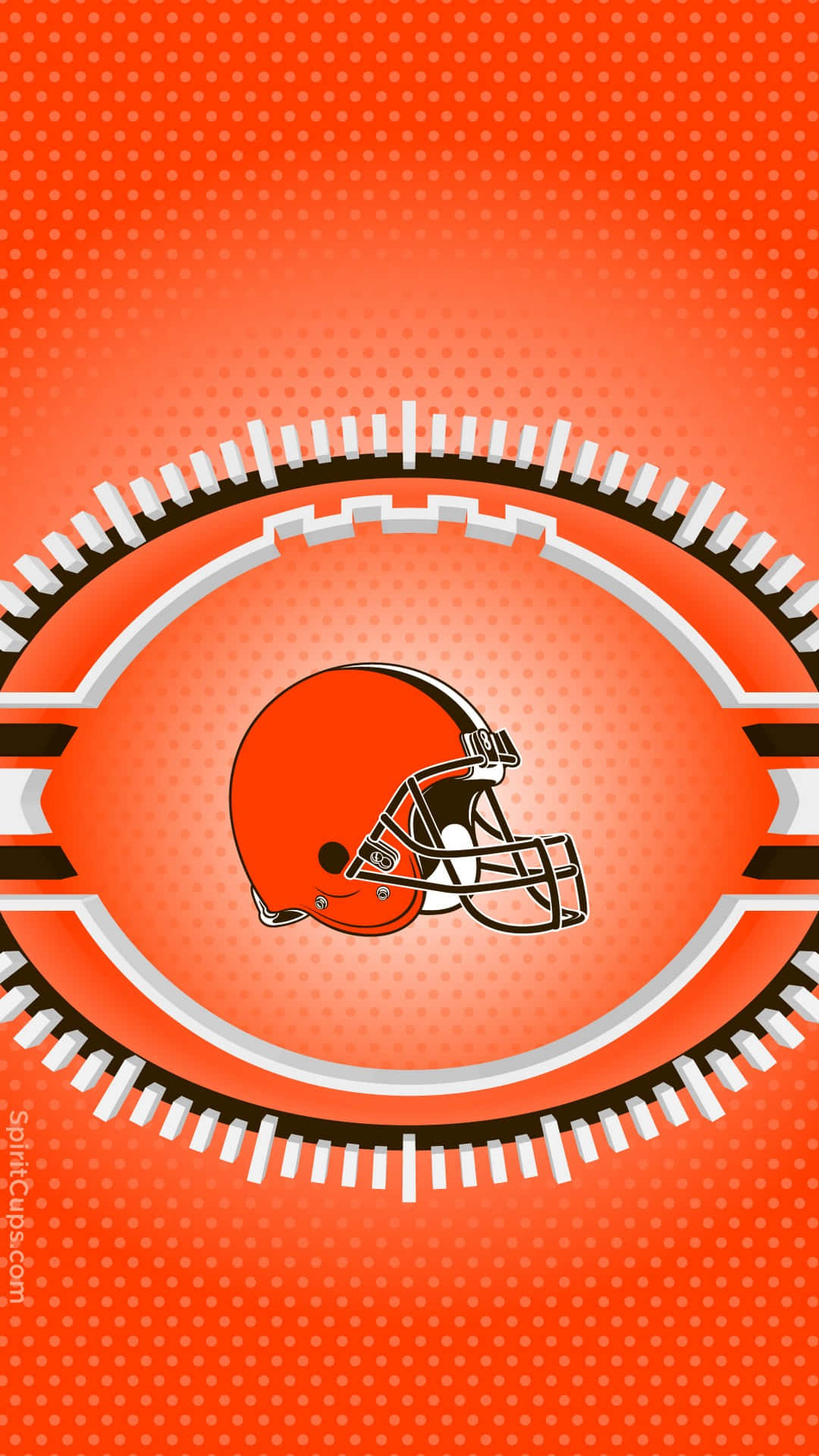 Cleveland Browns Helmeti Phone Wallpaper Wallpaper