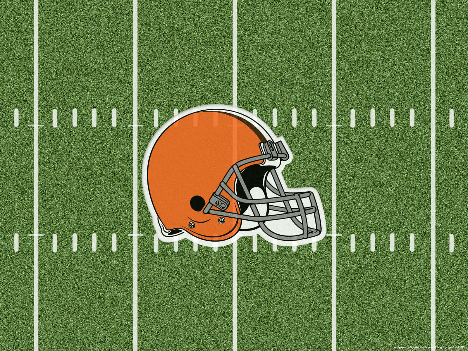 Det Cleveland Browns Logo Wallpaper