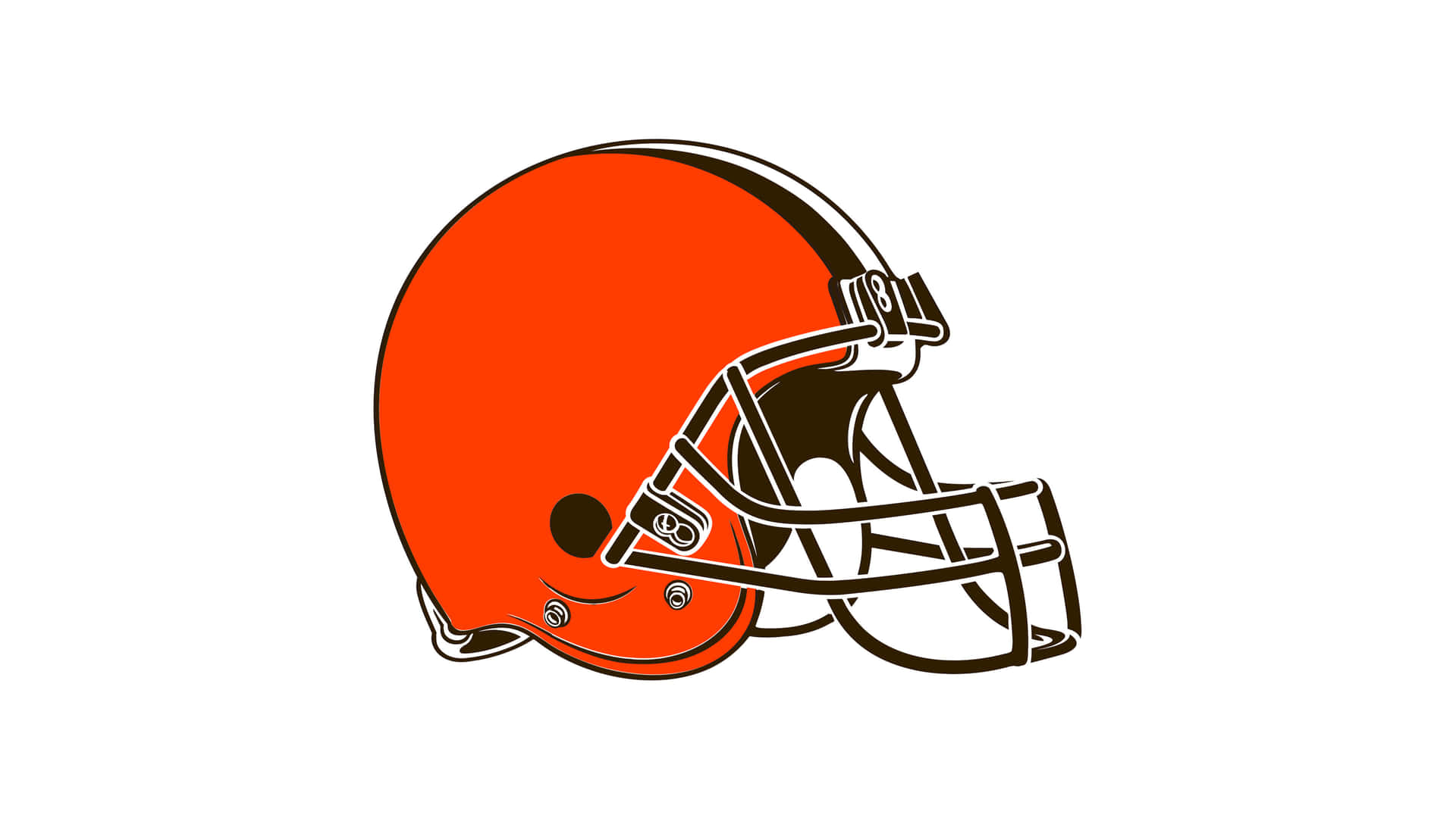 Logodei Cleveland Browns Nella National Football League. Sfondo