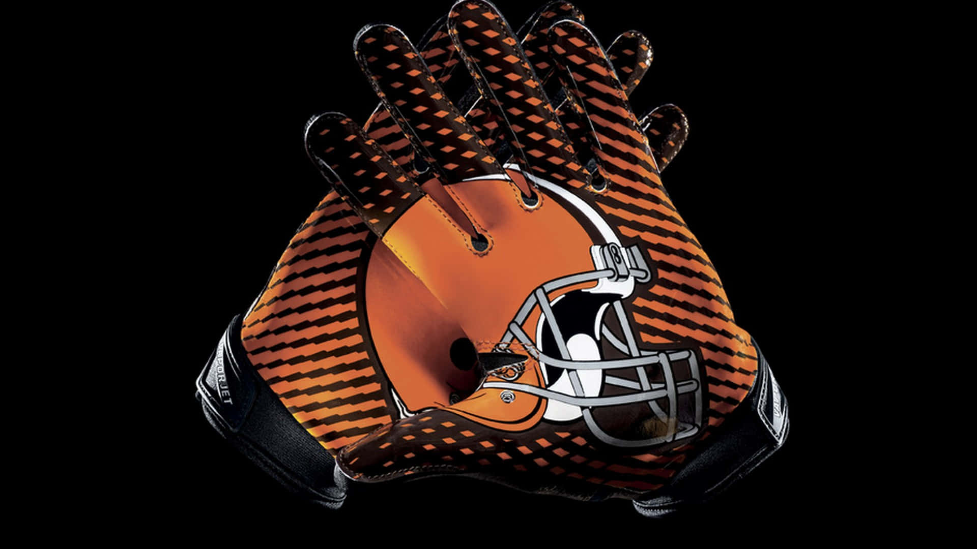 A roaring interlocking "CB" logo for the Cleveland Browns. Wallpaper
