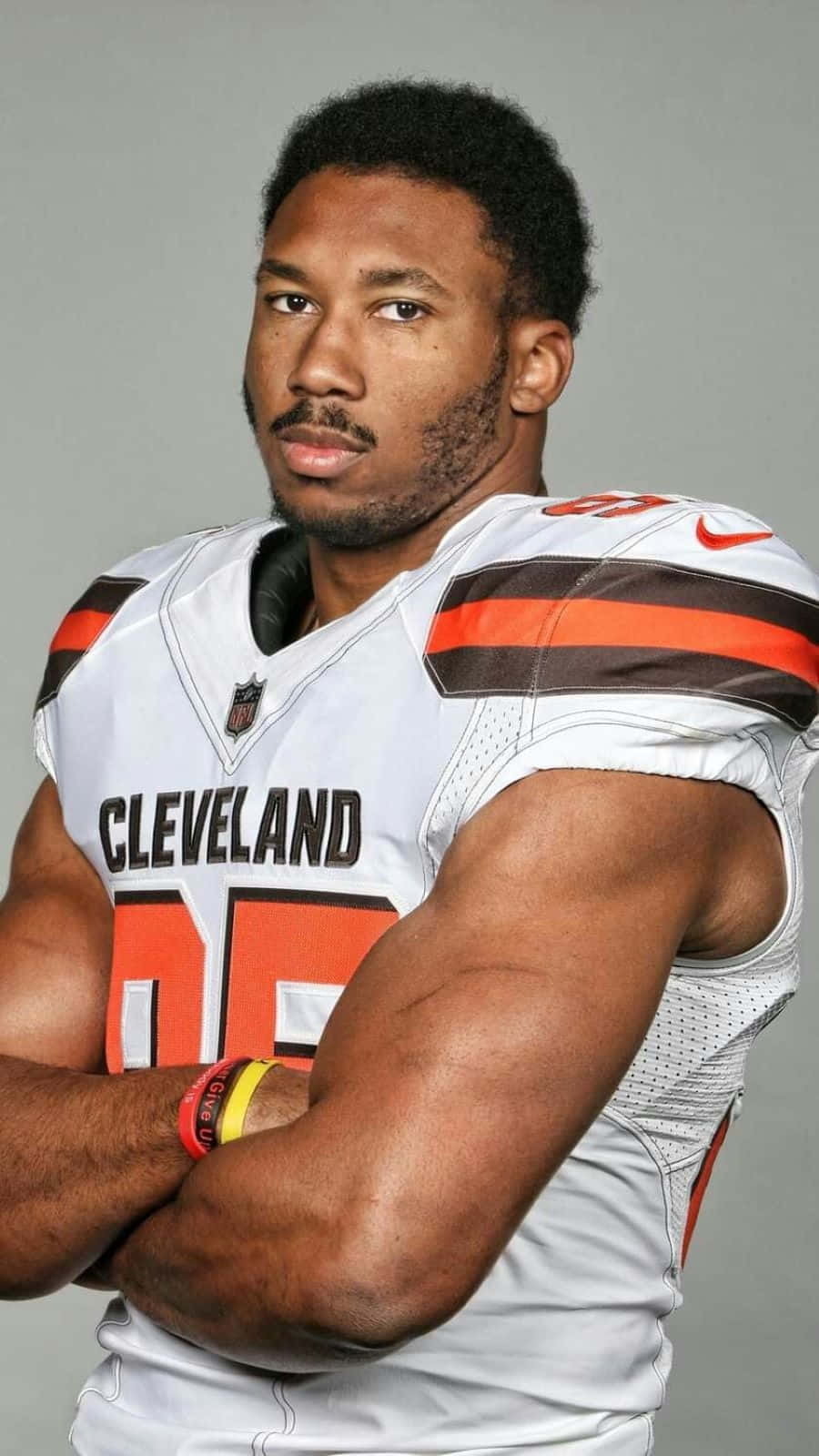 Cleveland Browns Player Portrait Wallpaper
