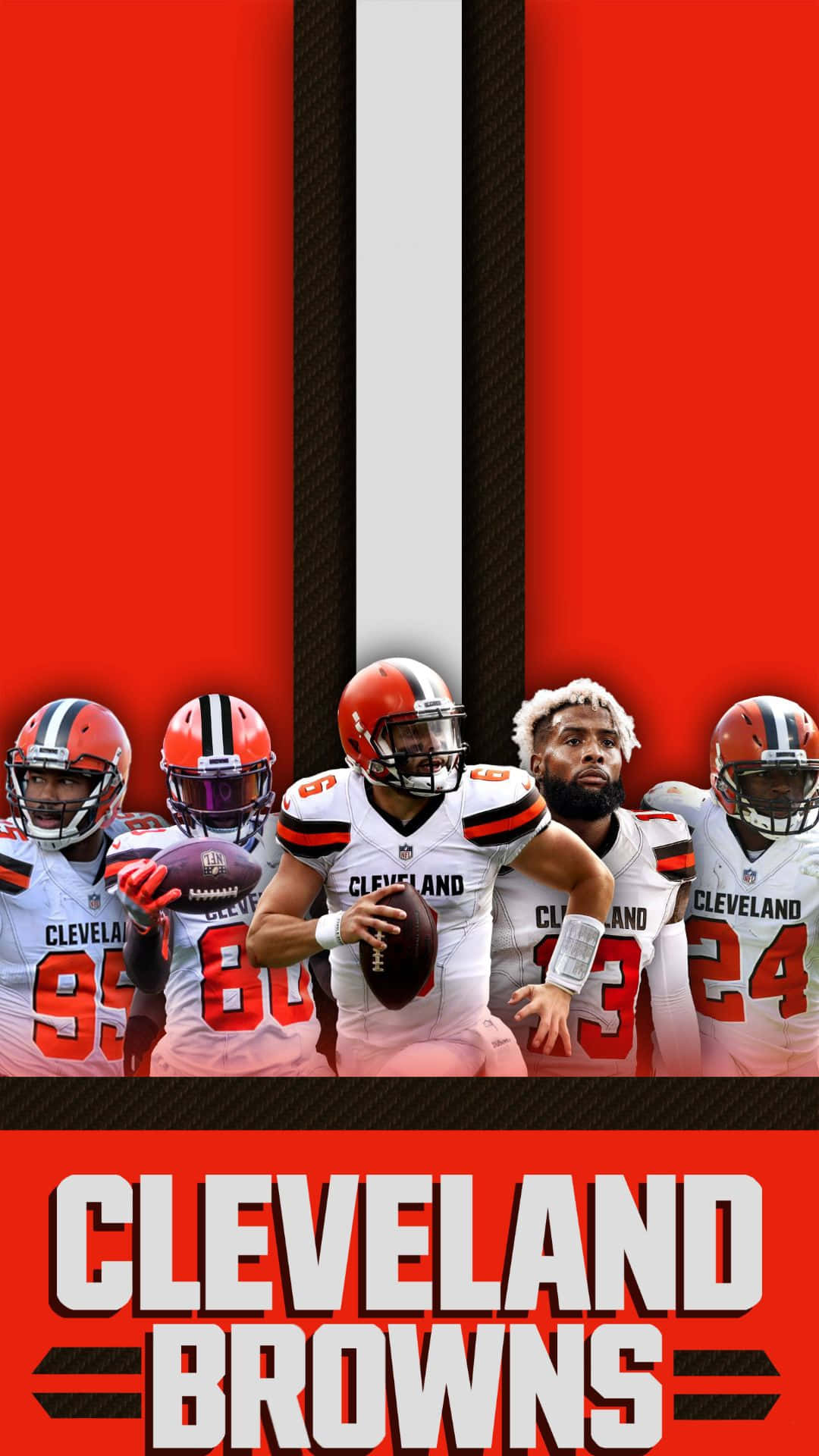 Cleveland Browns Teami Phone Wallpaper Wallpaper