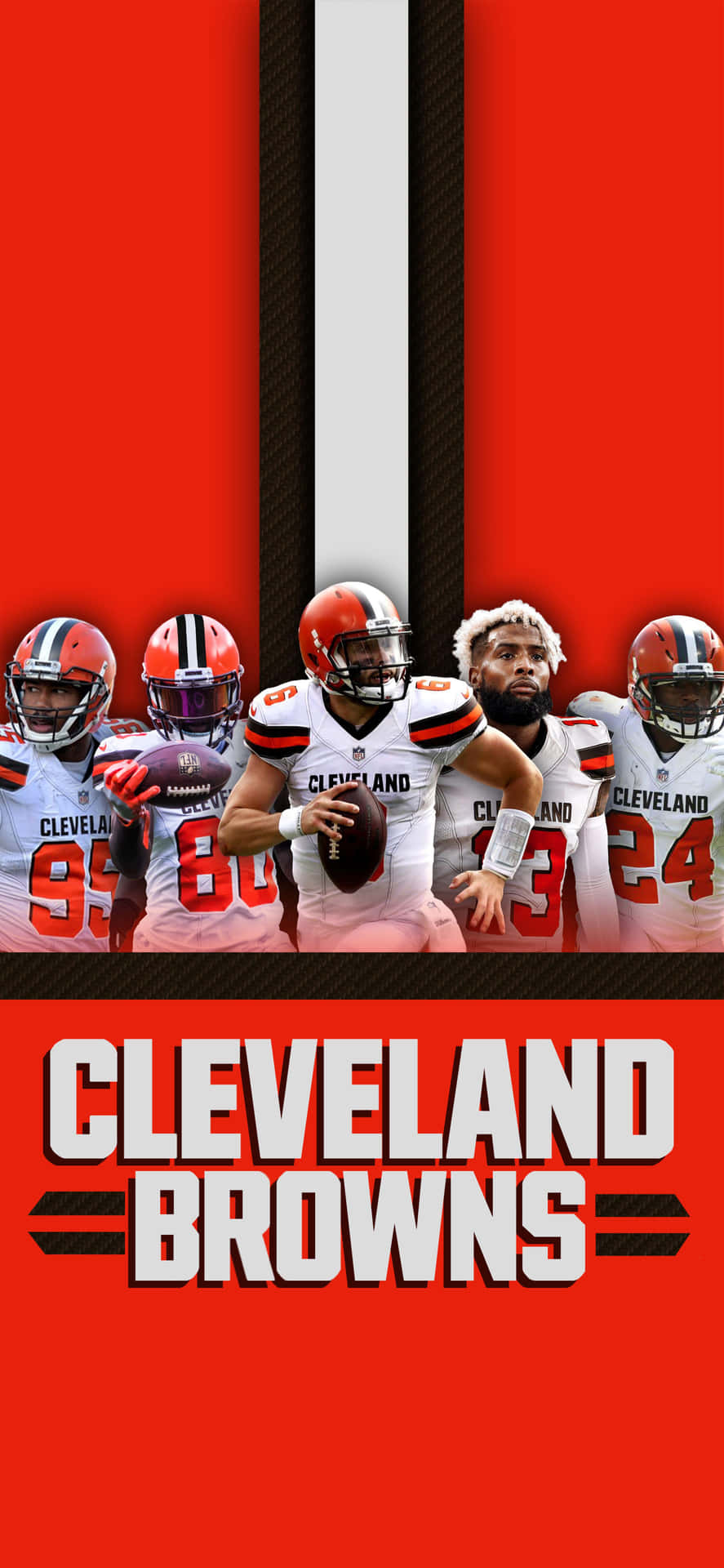 Cleveland Brownsi Phone Wallpaper Wallpaper