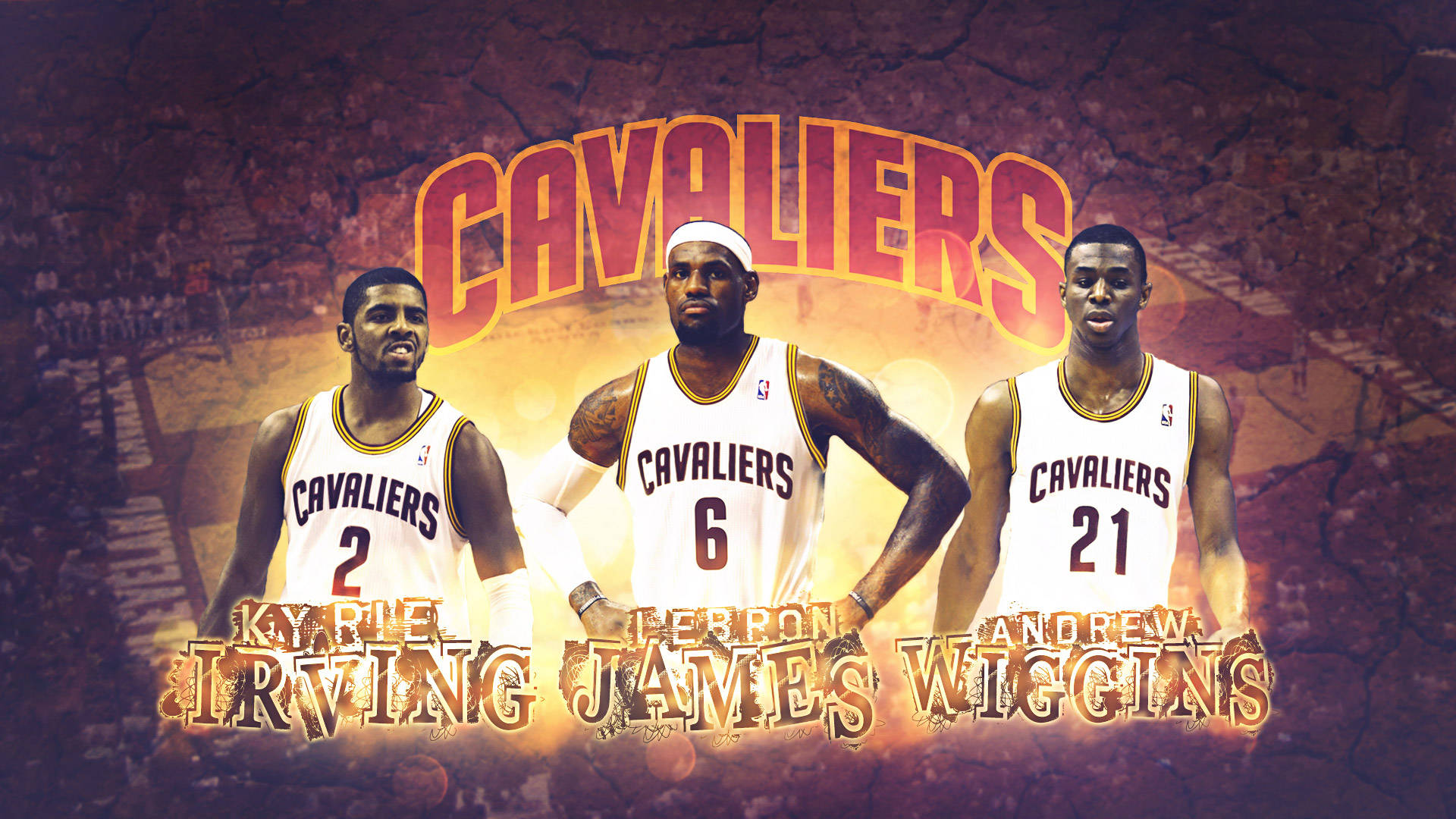 Cleveland Cavaliers Basketball Team Wallpaper