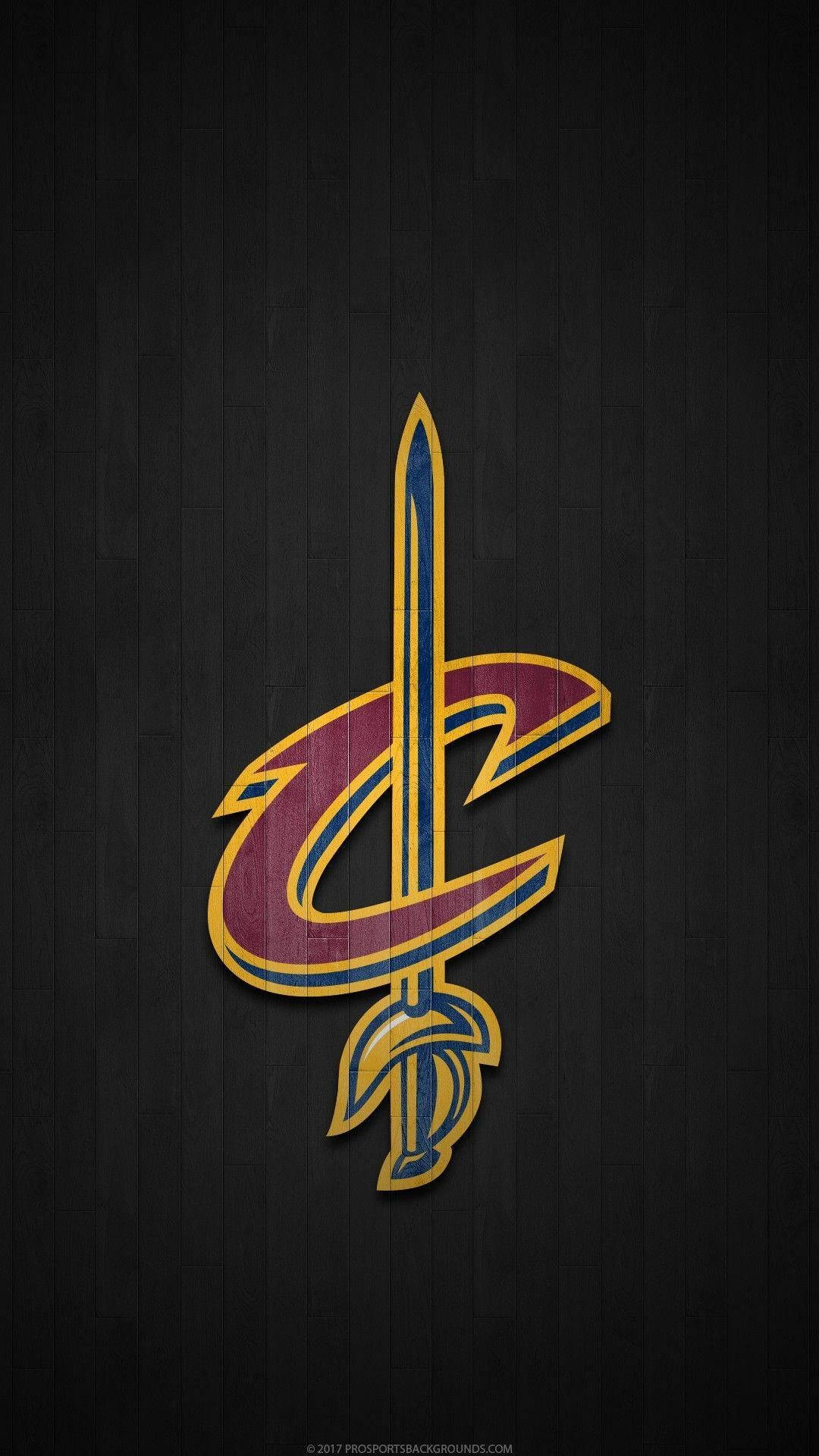 Cleveland Cavaliers minimalist logo wallpaper