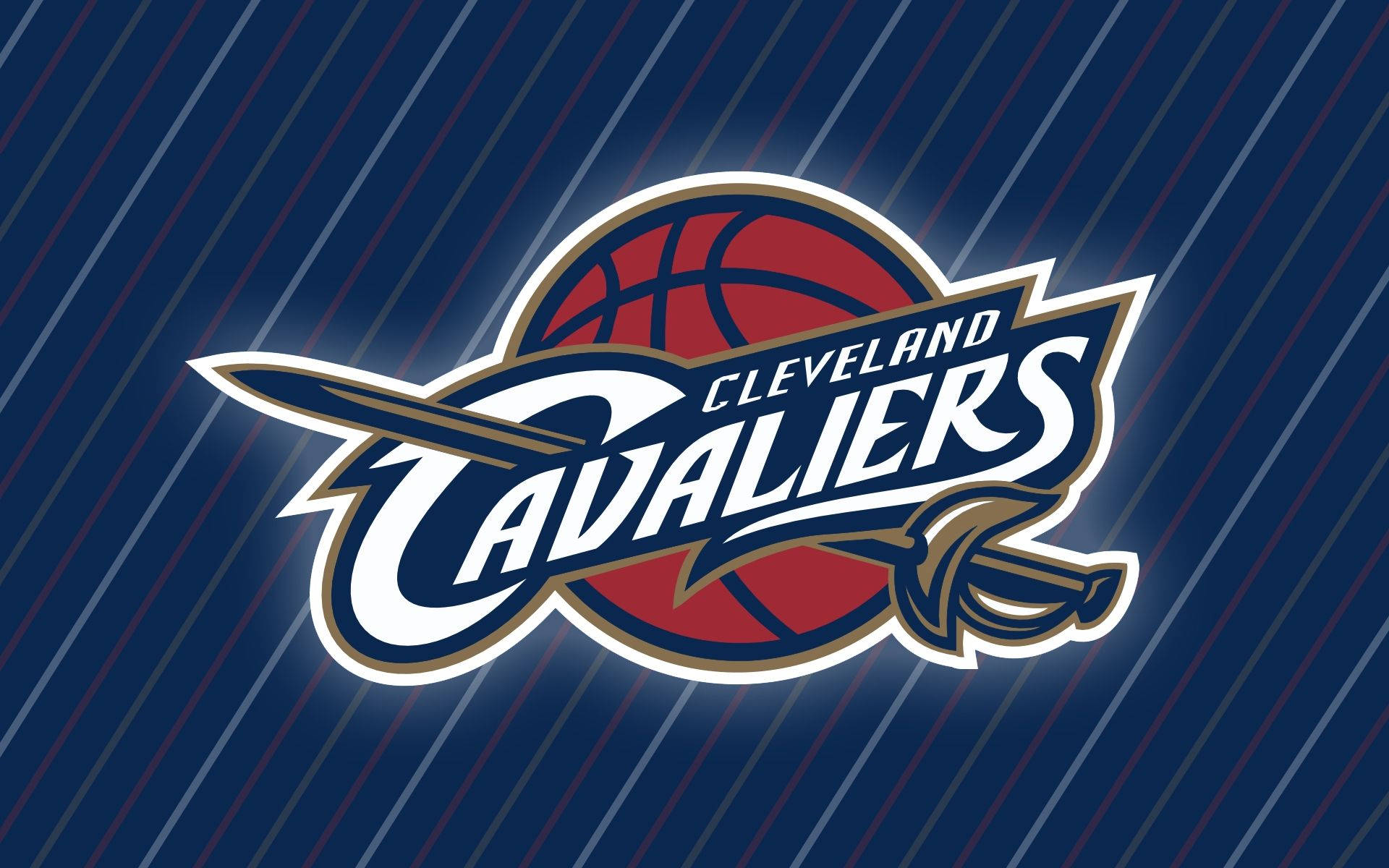 Cleveland Cavaliers Red Ball Logo Wallpaper