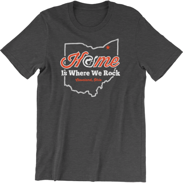 Cleveland Rock Home T Shirt Design PNG