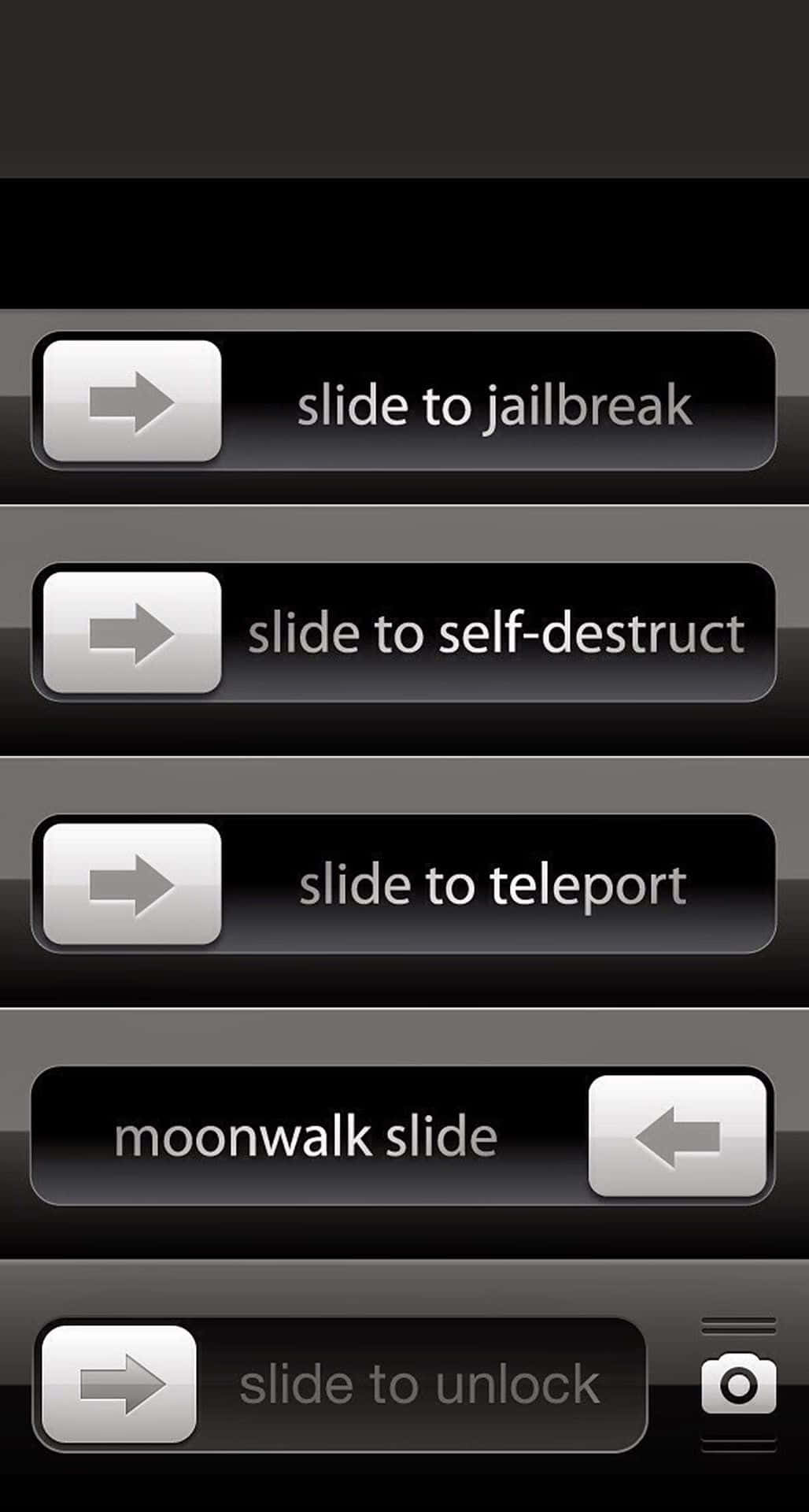 Clever Iphone Unlock Buttons Wallpaper