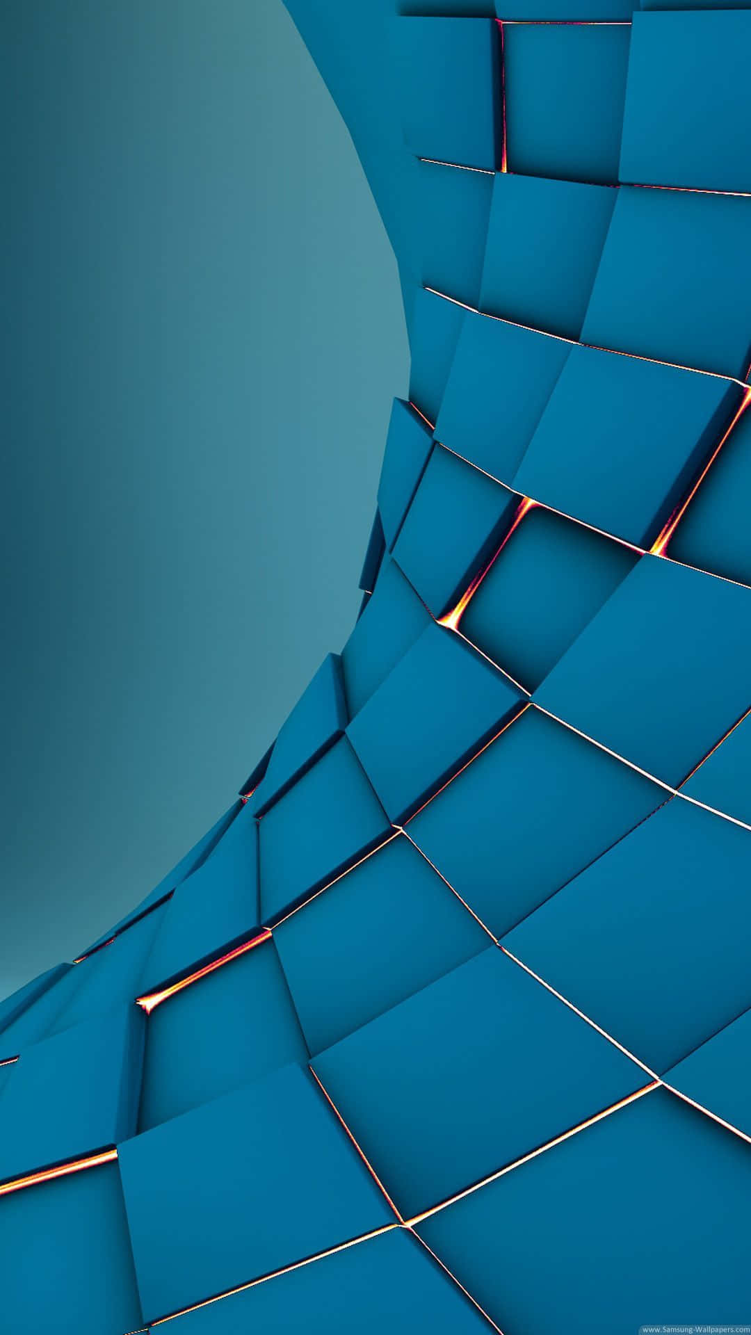 Umplano De Fundo Abstrato Azul Com Uma Luz Azul Papel de Parede