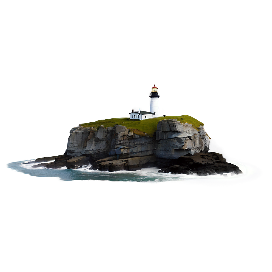 Cliff With Lighthouse Png 77 PNG